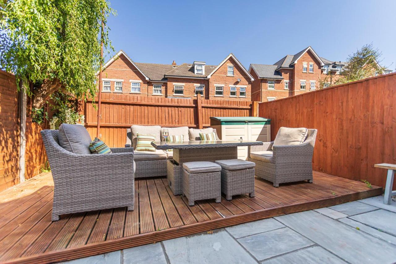Modern 3 Bed, Heart Of Ashley Cross, 5 Mins To Sandbanks Poole Dış mekan fotoğraf